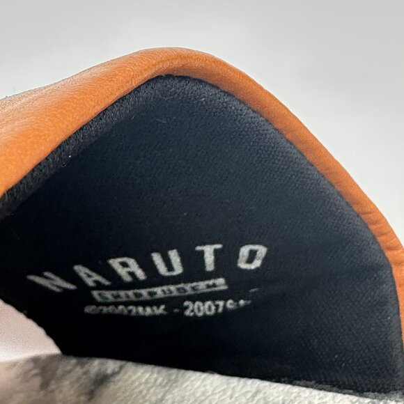 Ichiraku Ramen Shop Naruto Slide Sandals Mens Size 8 Orange Gray Anime-Inspired - Picture 8 of 8